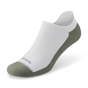 Anytime Ankle Sock - Blizzard/Thunder Green